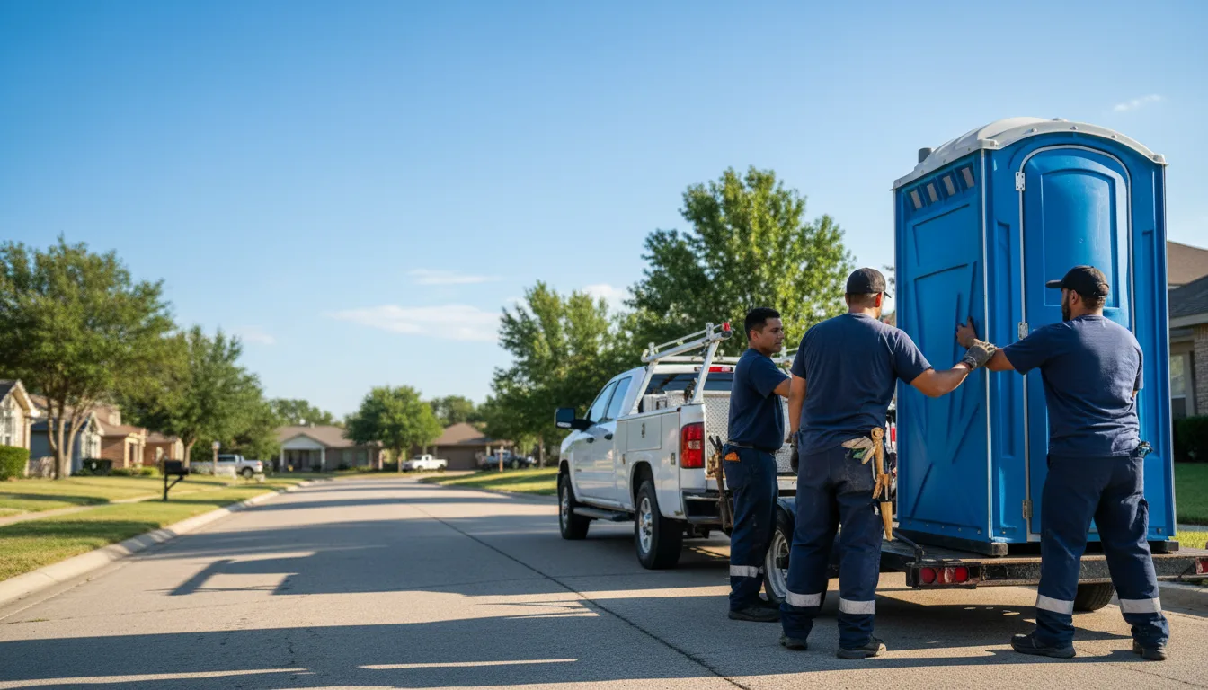 Portable Toilet Rental in Thorndale, TX near me